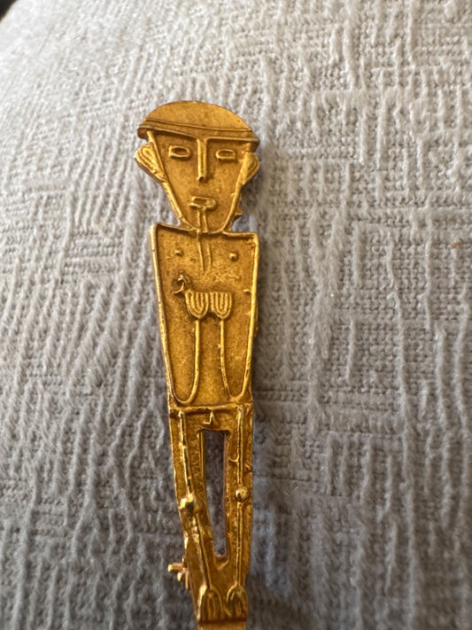 Tunjo; Muisca Culture Vintage Broach