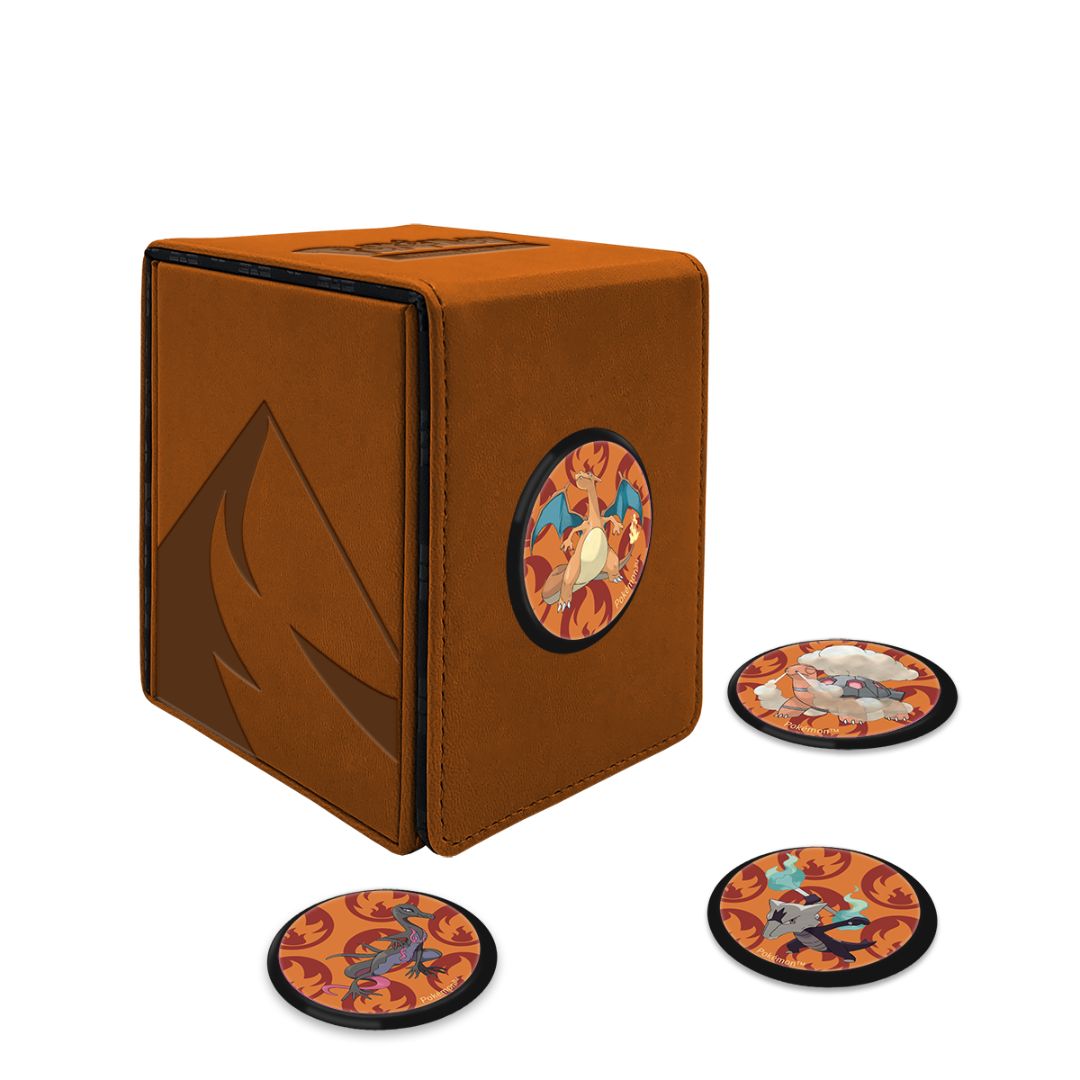 Multi-Colored Ultra Pro Pokemon TCG Supplies - Alcove Flipbox - Scorching Summit
