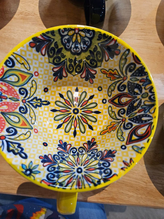 Yellow Vancasso Porcelain bowl, Medium