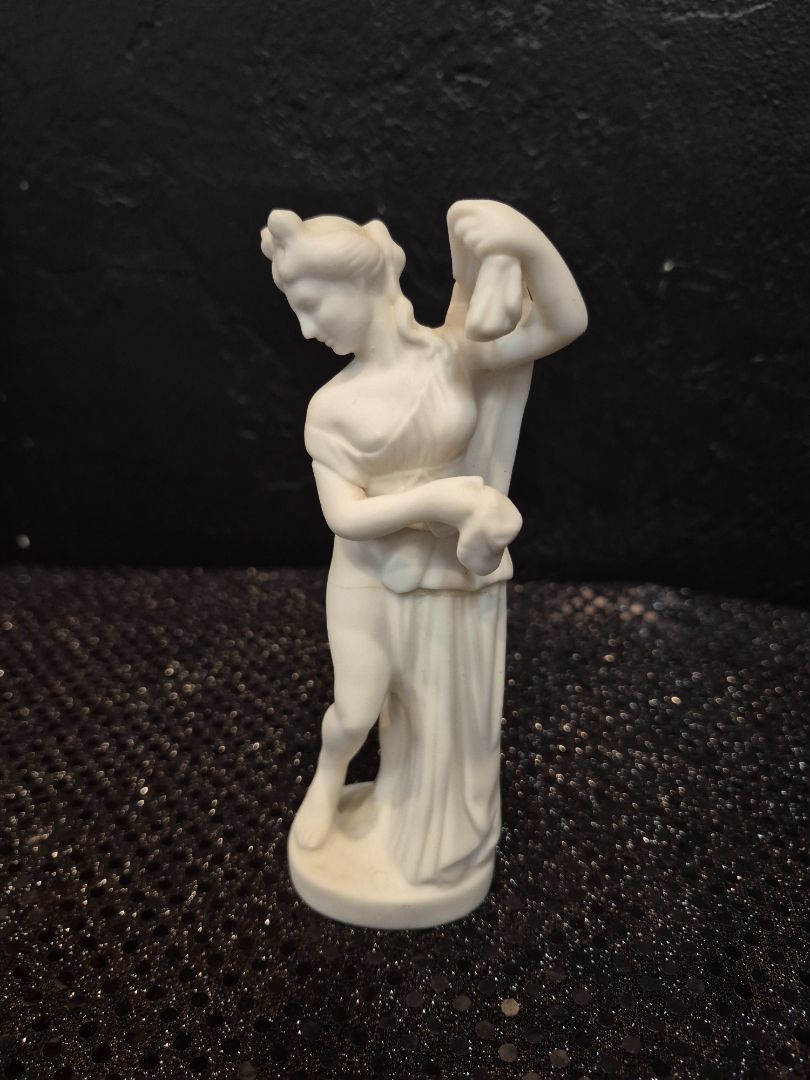 Vintage Greek Woman Scuplture