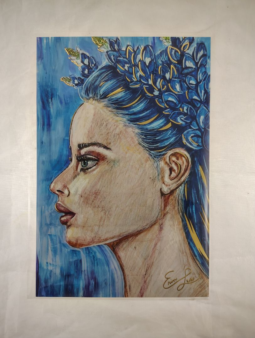 Erin Lea Classical Greek Roman Woman Portrait