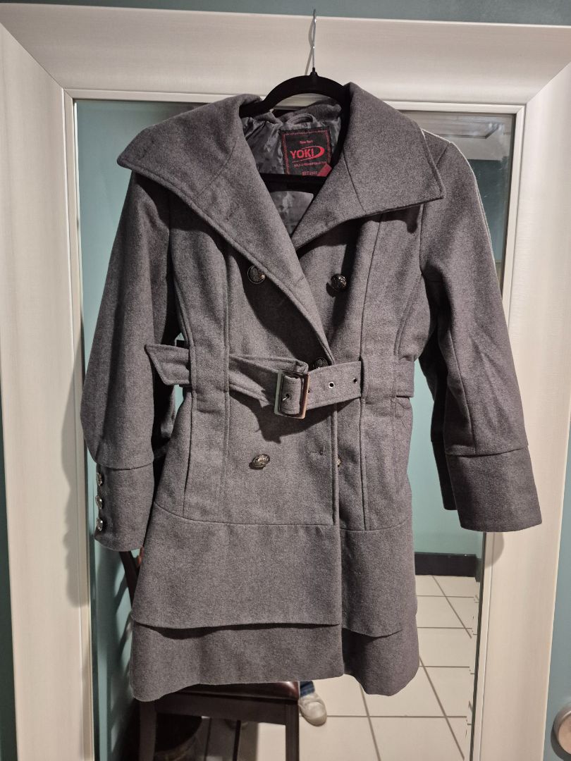 Yoki New York Outerwear Collection Peacoat Jacket size L