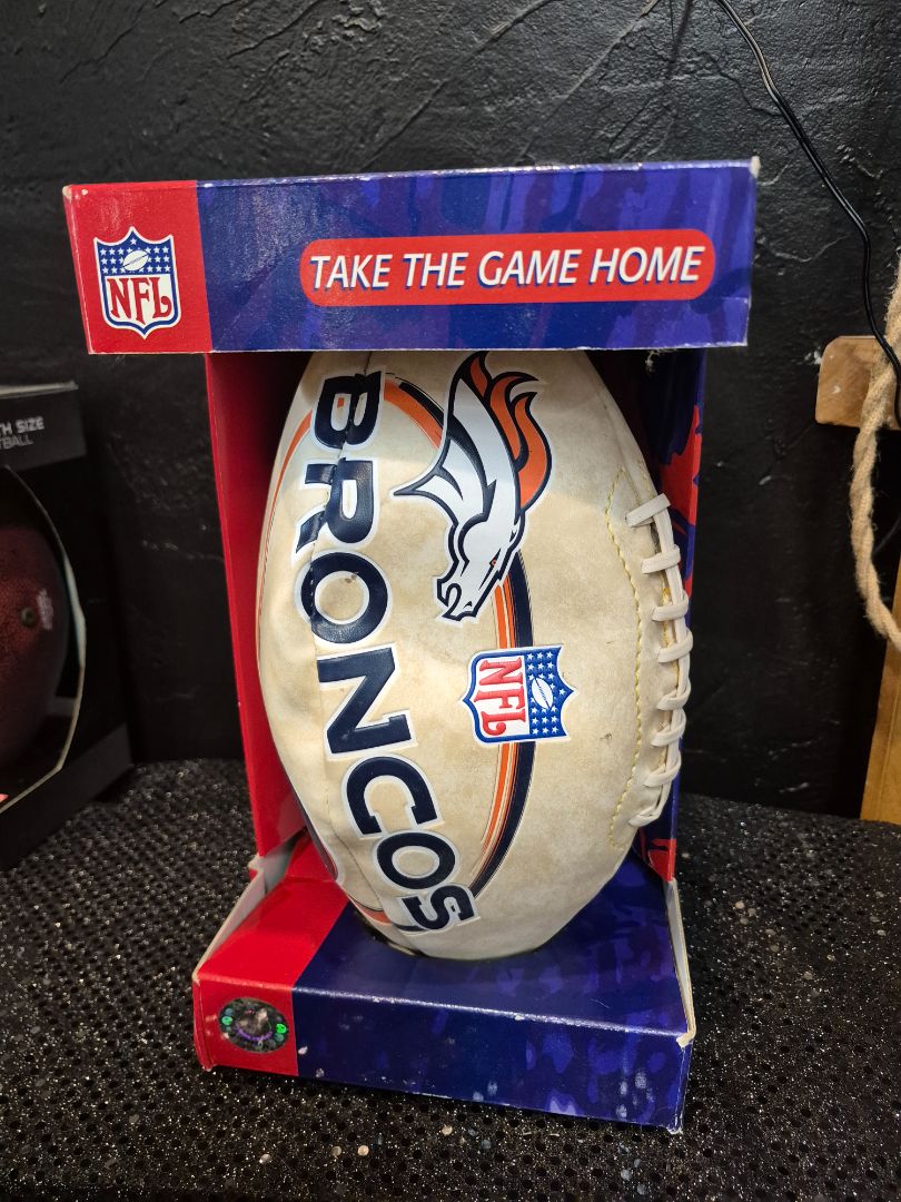 Vintage Late 1990's NFL Limited Edition Denver Broncos Football
