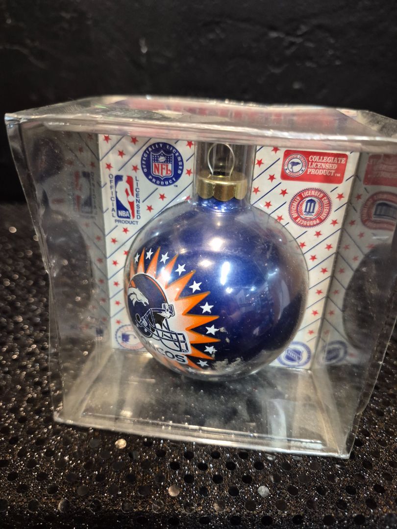 Denver Broncos Ornament