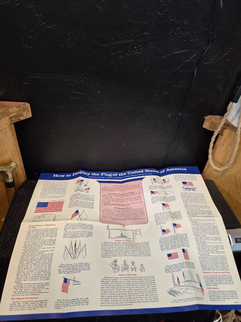 How to display the Flag of the United States of American