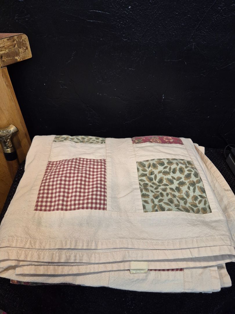 Vintage 100% Cotton Table Cloth