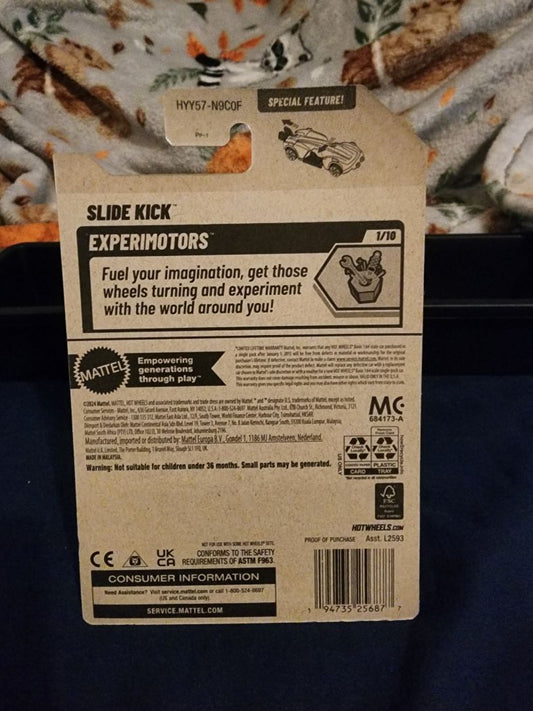 Gold Yellow HotWheels: Slide Kick