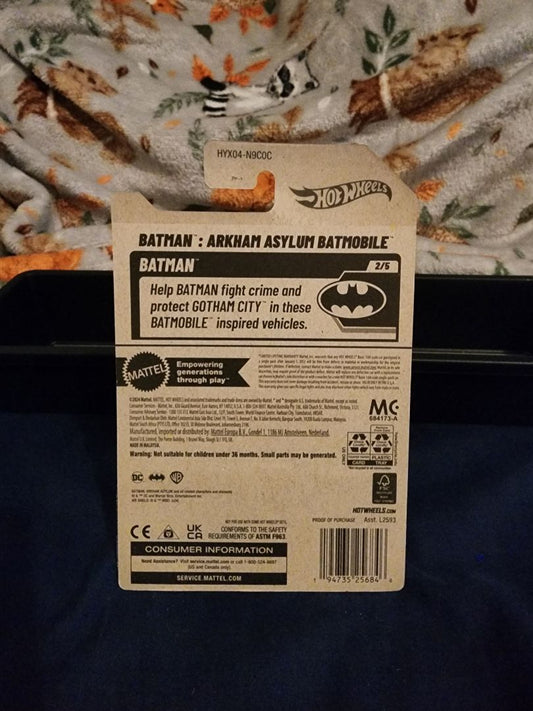 Olive Green HotWheels: Batman: Arkham Asylum Batmobile