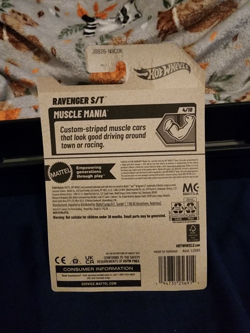 Dark Blue HotWheels: Ravenger S/T