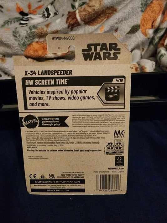 Orange HotWheels: X-34 Landspeeder