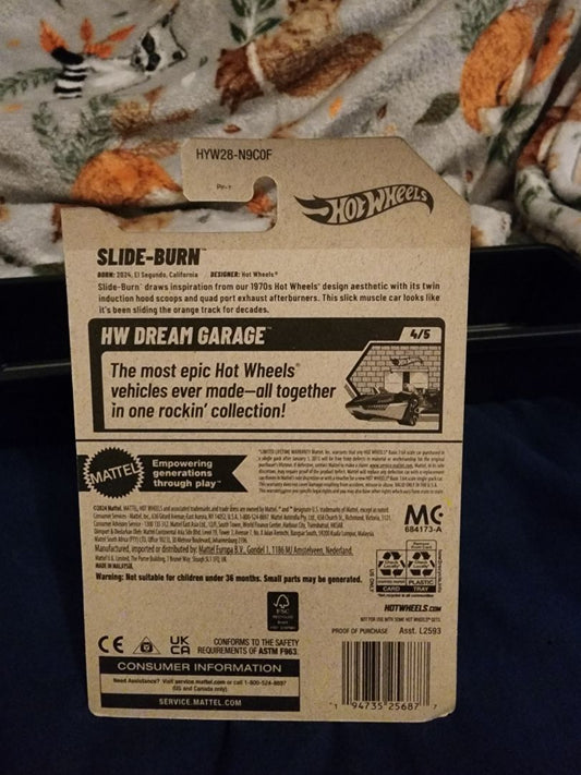 Pink & Black HotWheels: Slide-Burn