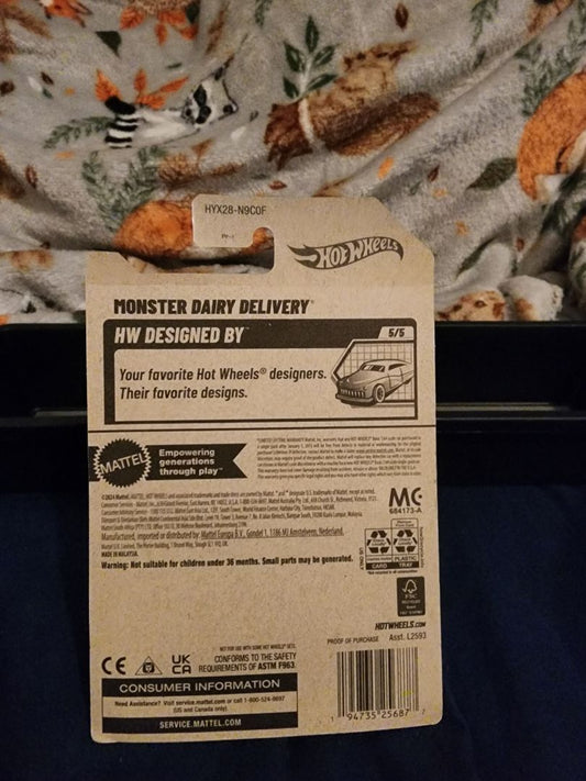 Tan HotWheels Monster Dairy Deliveryivery