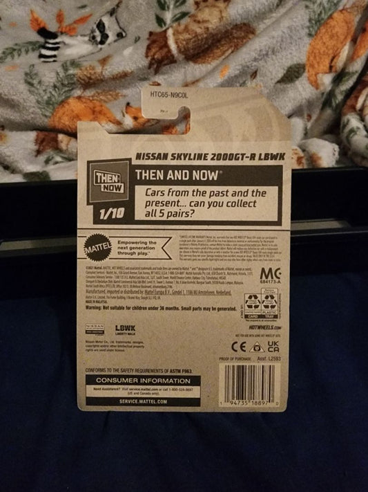 Gray HotWheels: Nissan Skyline 2000GT-R LBWK
