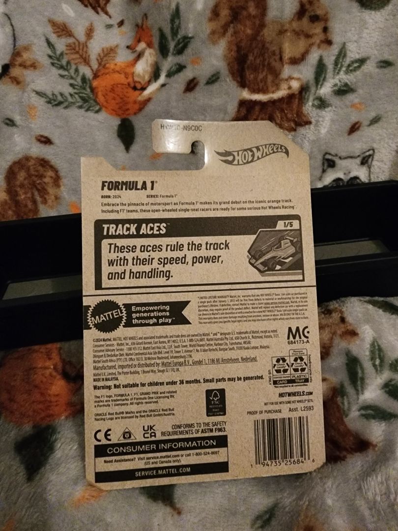 Dark Blue HotWheels: Oracle Red Bull Racing