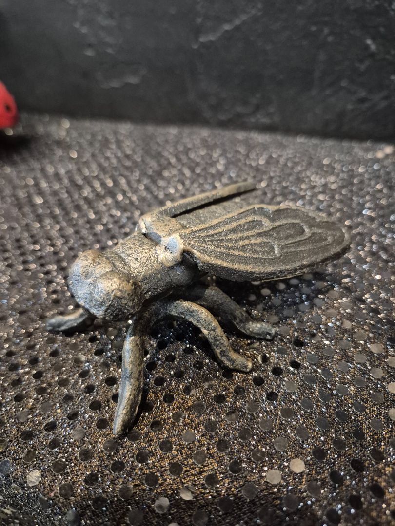 Vintage Cast Iron Fly Paper Weight