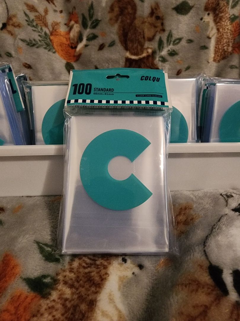 Colqu 100 Standard Card Sleeves
