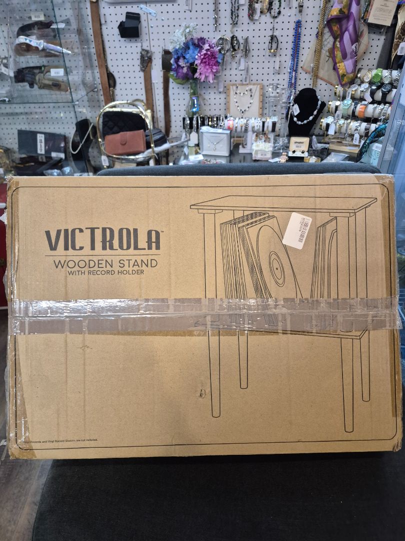 Victrola Wooden Stand still in box