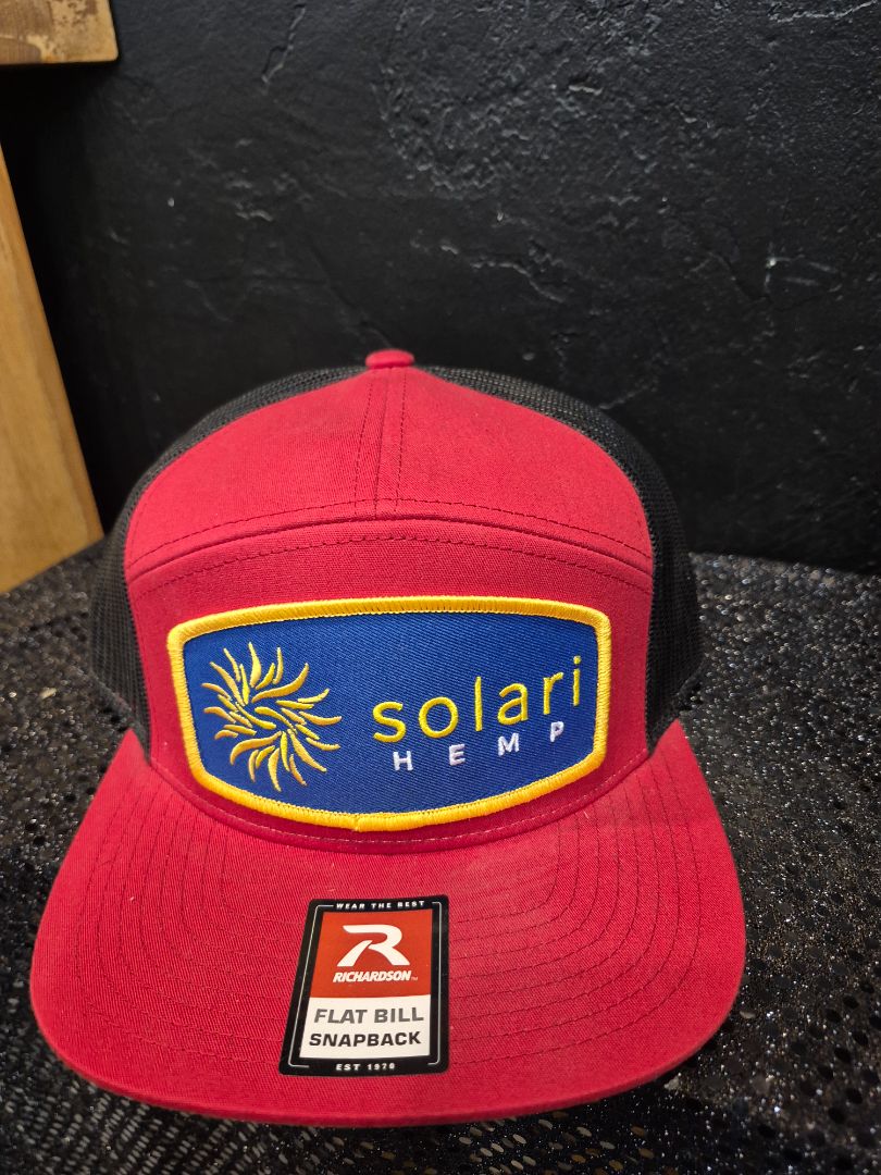 Solari Hemp Flat Bill Snapback Hat