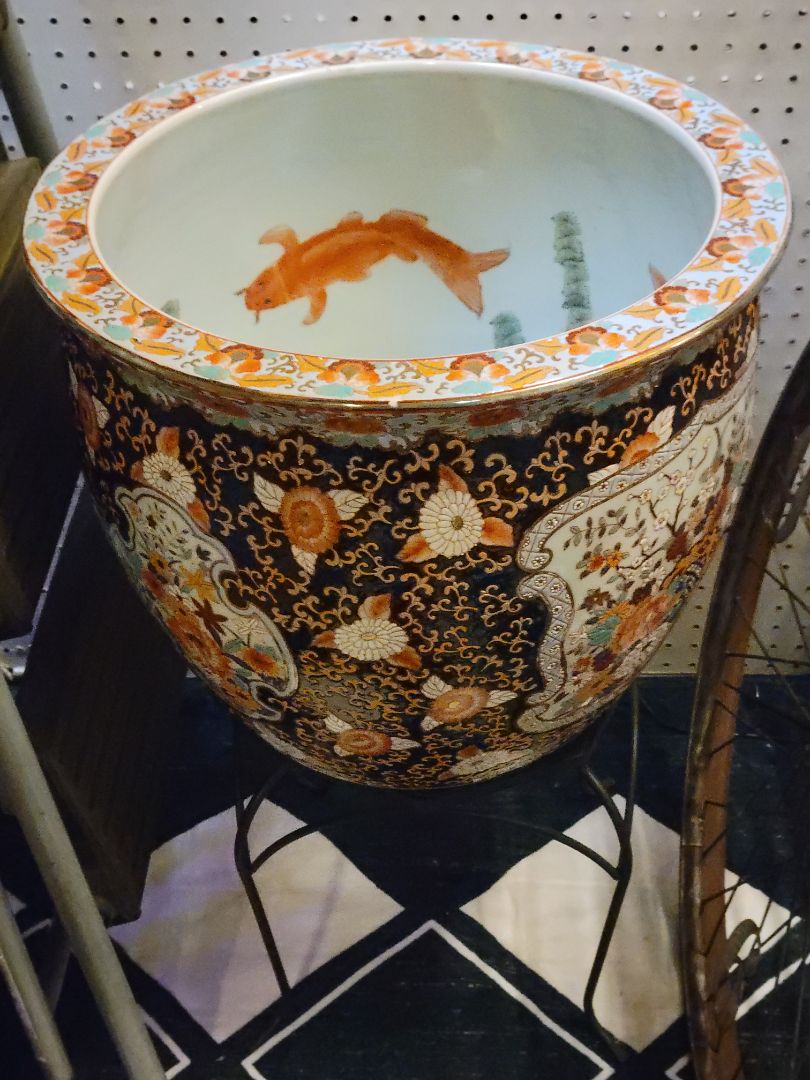 Koi Fish Large Pot