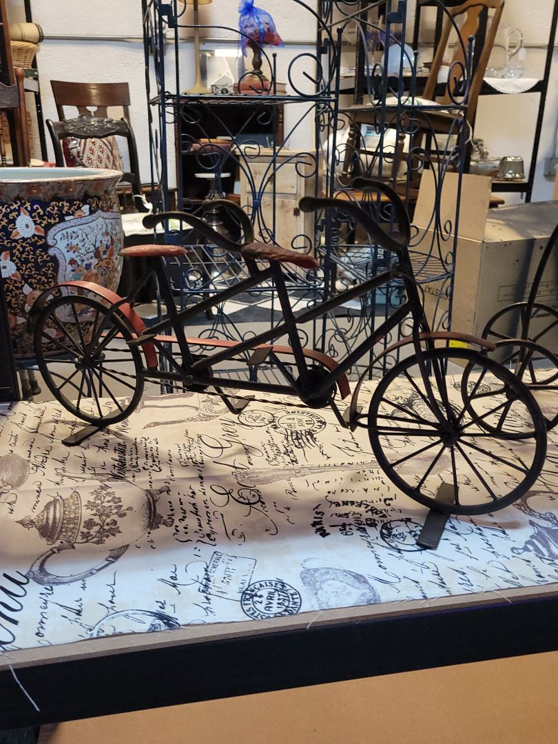 Red Bike Display, 10"x20"