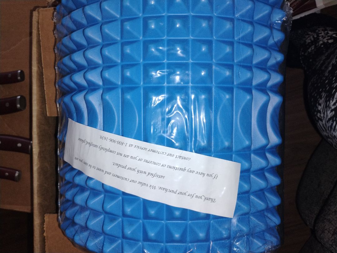 Blue W/ Black Lumbar Support Back Stretcher