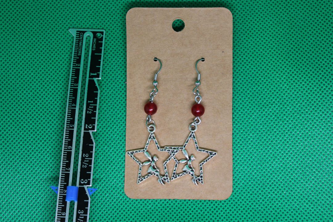 Designs by Raven Star Fairy Drop Earrings