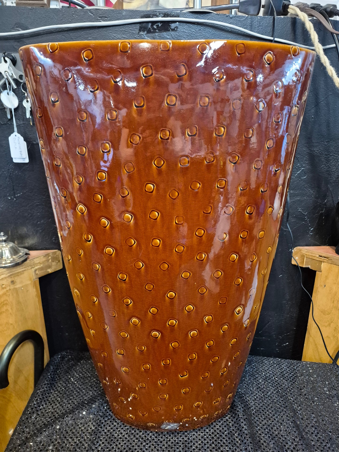 Large Brown Vase