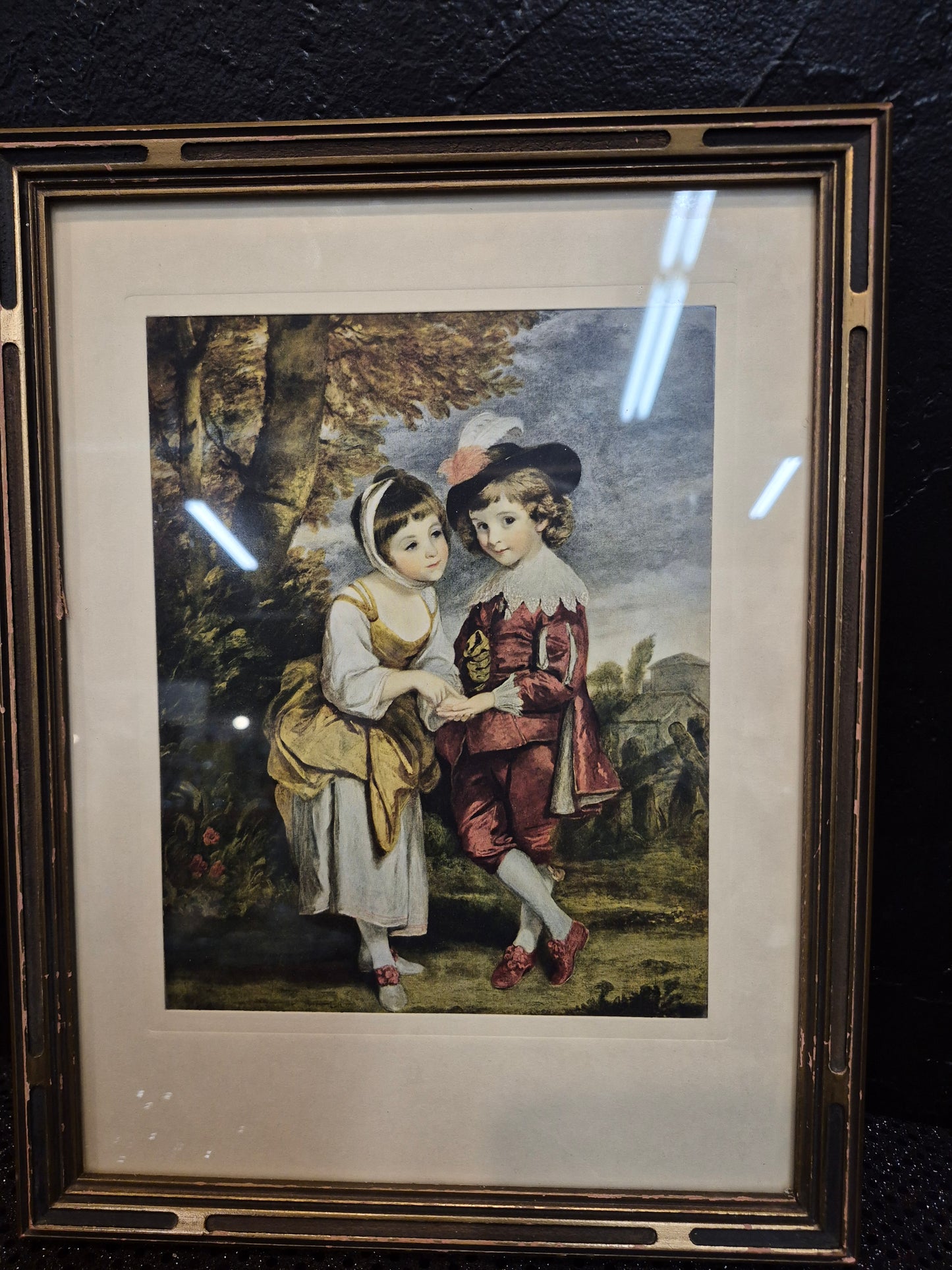 Vintage Joshua Reynolds The Young Fortune Teller 13x10 frame