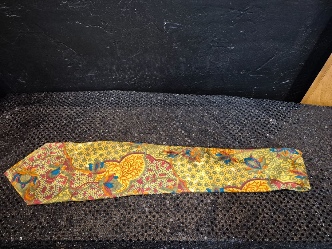 The Rack Multi Color Tie 100% silk