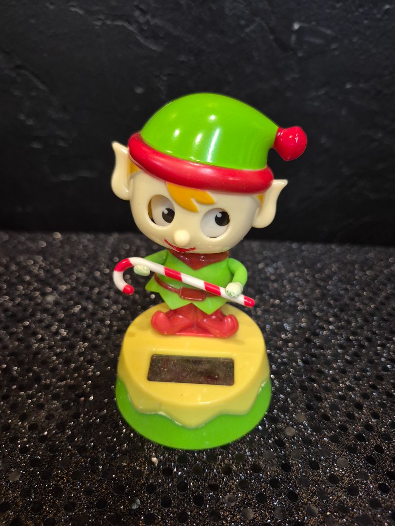 Solar Powered Christmas Elf