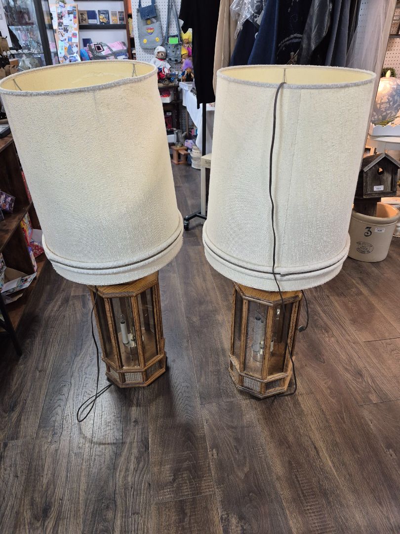MCM Lamps set of 2