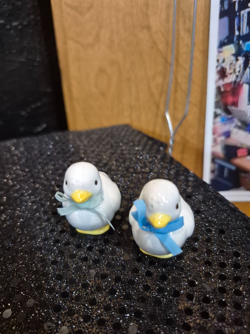 Porcelain Baby Ducks set of 2