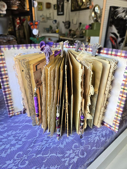Junk Journal- Reccipe- Purple