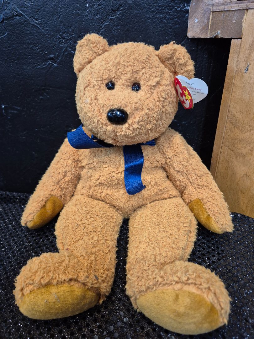 Ty Beanie Buddy Plush Fuzz the Bear