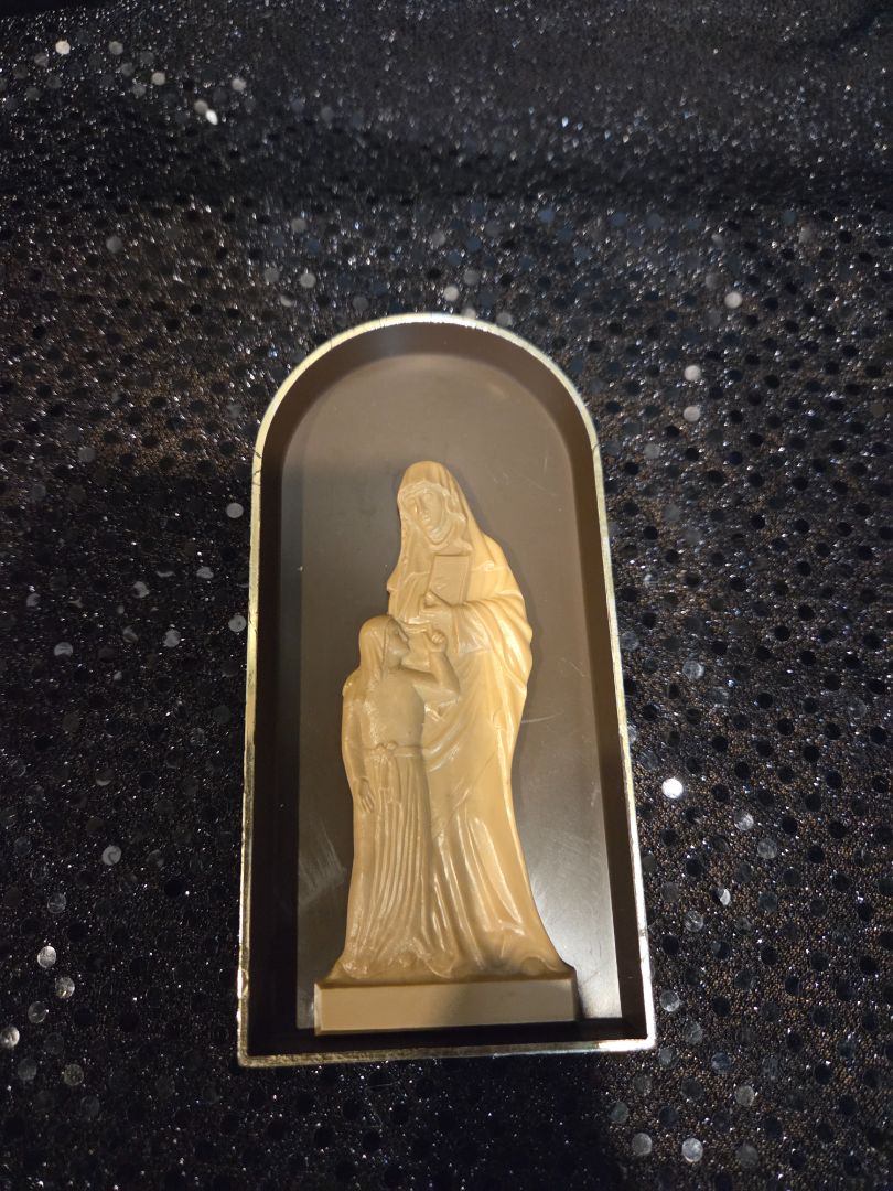 Vintage Catholic Religious Plague