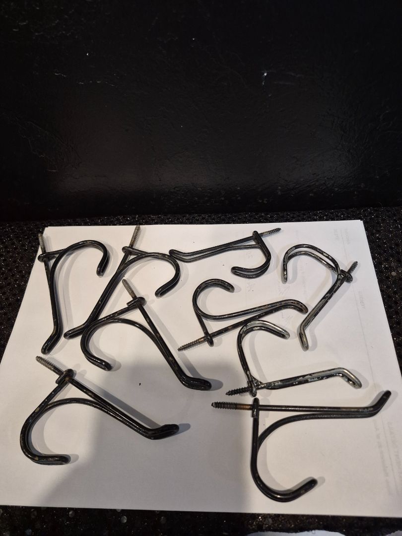 9 Coat Hooks