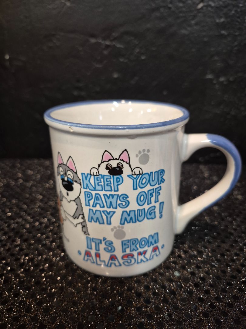 Keep Your Paws off My Mug Its from Alaska Coffee Mug