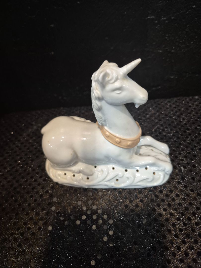 Unicorn Porcelain Figure