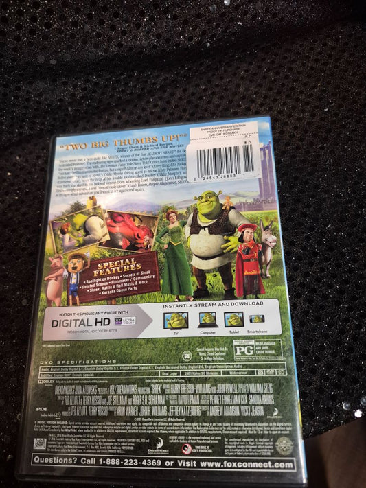DVD Shrek Anniversary Edition