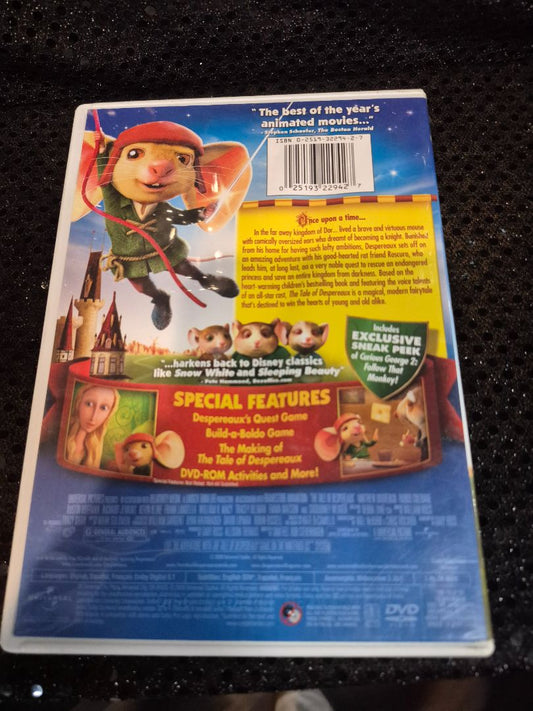 The Tale of Despereaux DVD