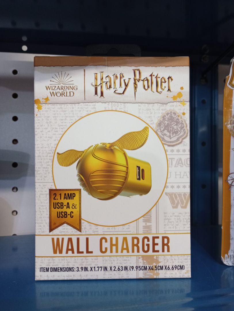 Harry Potter Golden Snitch Wall Charger