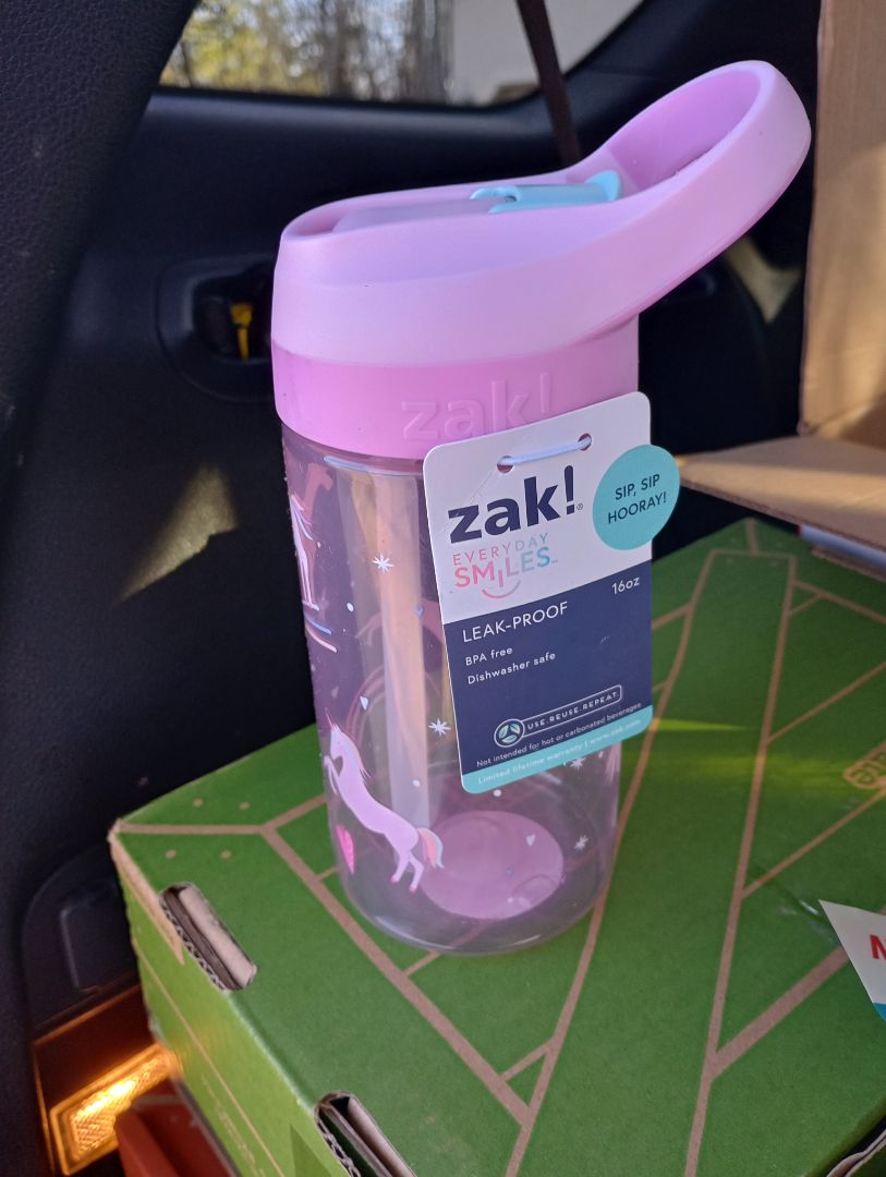 Pink Zak Disney leak proof sip cup