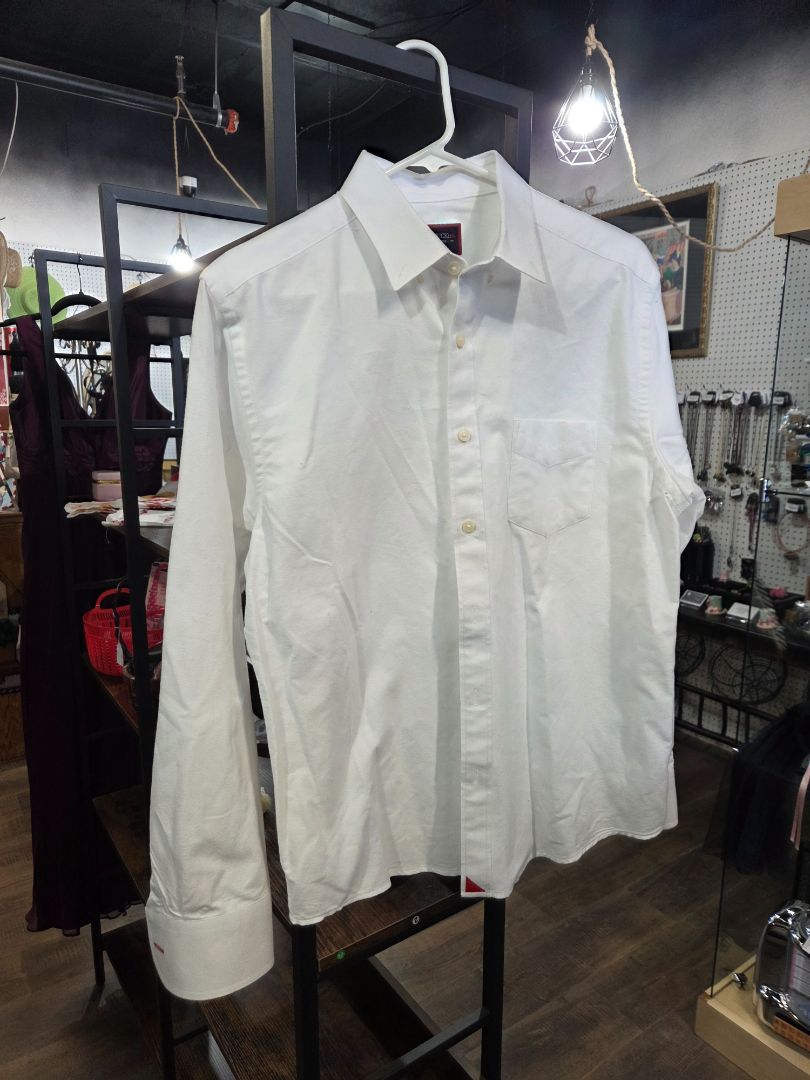 Untuckit Flannel 100% Cotton Medium mens dress shirt