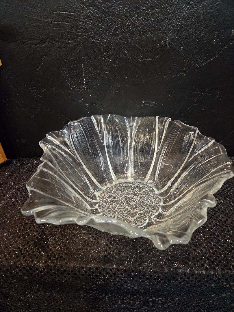 1960's Indiana Glass Flower Bowl