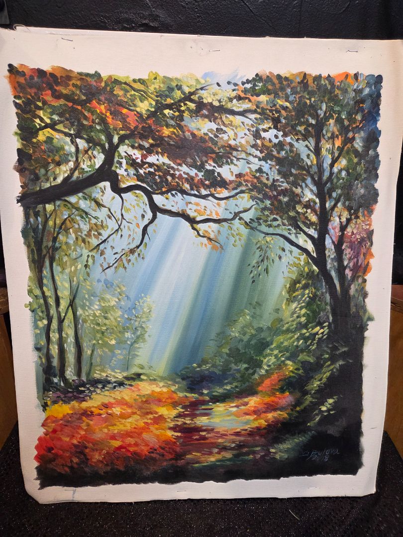 Oil Painting by Galya Bukova unframed