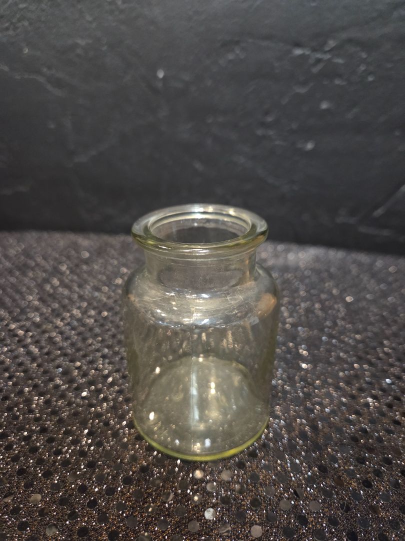Vintage Glass Spice Jar