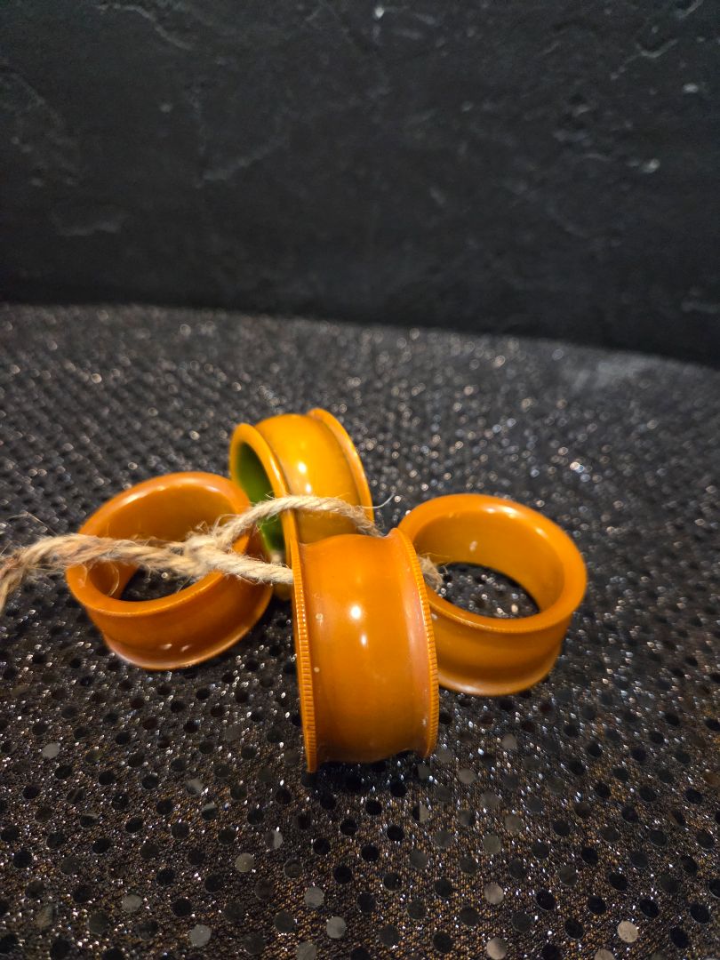 Bakelite Napkin rings