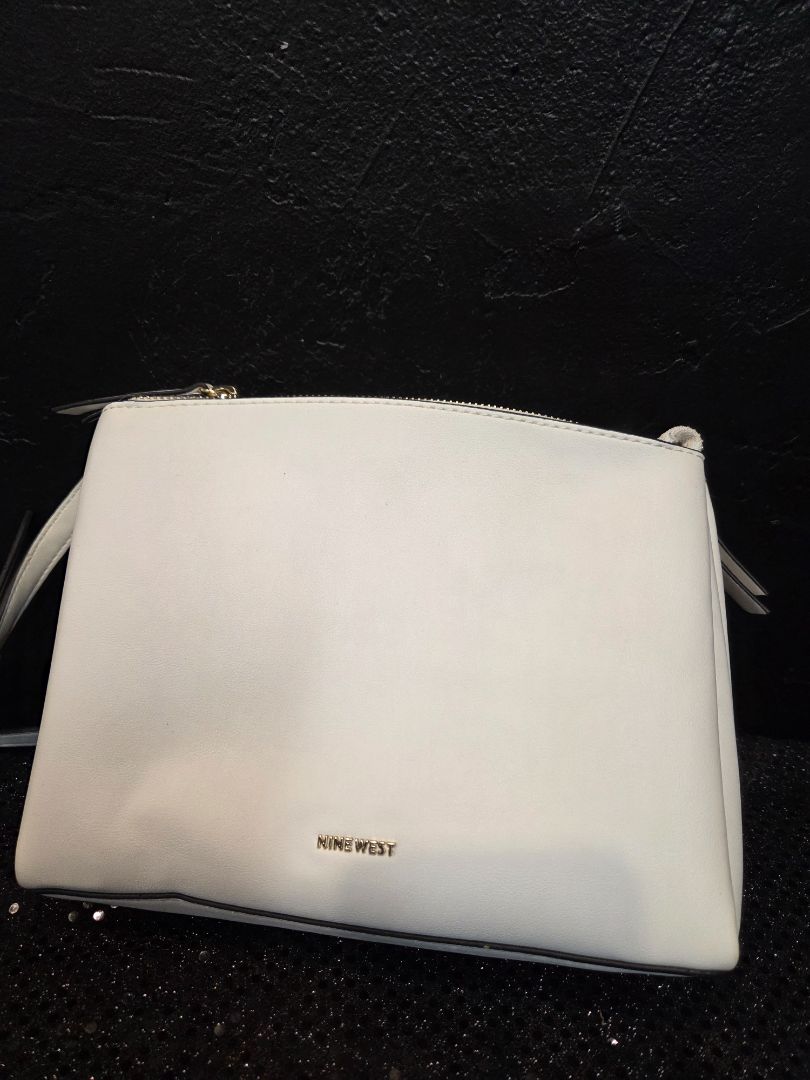 Nine West White Crossbody Bag