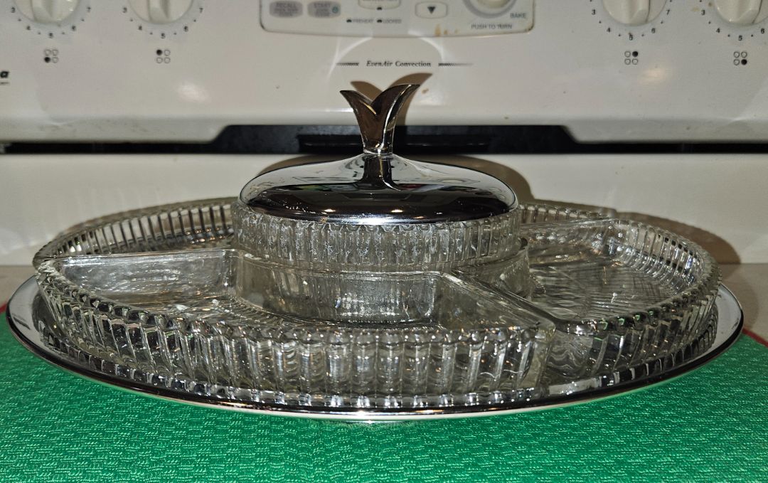 Vintage Kromex Lazy Susan