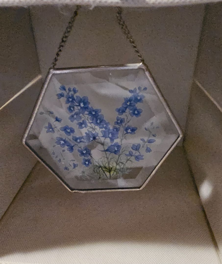 Painted flower Suncatcher